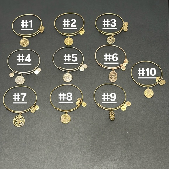 Your Pick – Alex & Ani Gold Charm Bracelets | Boho Spiritual Jewelry - Picture 2 of 12